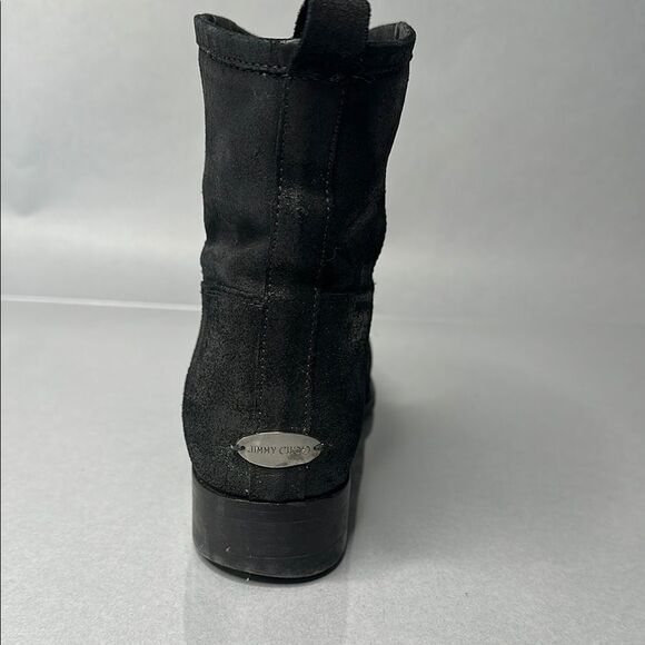 Authentic Jimmy Choo Ankle Booties | Black Suede | EU 38.5 | (1526) - Picture 10 of 16